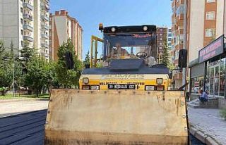 Sakarya Mahallesi’nde 5 sokakta asfalt yenileniyor