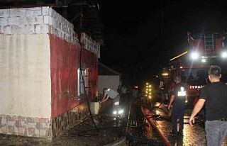 Samsun’da korkutan yangın: 1 yaralı