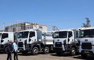 Şanlıurfa’da belediye 40 yeni araç aldı