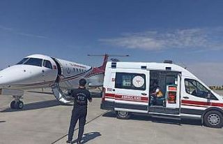 Şanlıurfa’da hasta bebekler ambulans uçak ile...
