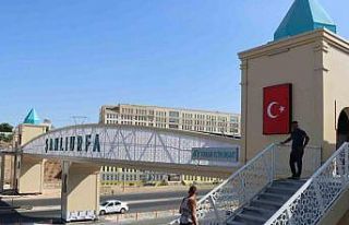 Şanlıurfa’da okullar bölgesine modern üst geçit...