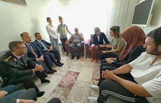 Şehidin şahadet belgesi ailesine teslim edildi