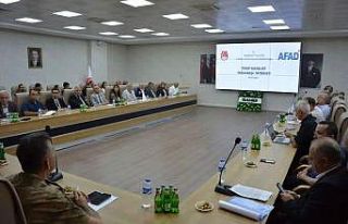 Sel-taşkın temalı masabaşı tatbikatı gerçekleştirildi