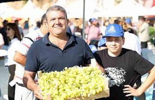 Şenlik, üzüm satışlarını artırdı