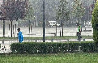 Sıcaklıkların ardından yağış uyarısı