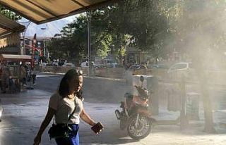 Sıcaktan elektrik panosu yandı