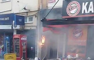 Silivri’de binadaki sigorta kutusu alev aldı