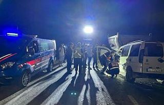 Silivri’de hafif ticari araç arıza yapan hafriyat...