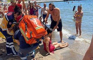Sinop’ta bir kişi boğulma tehlikesi geçirdi