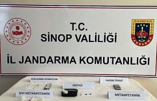 Sinop’ta uyuşturucu operasyonu: 2 gözaltı