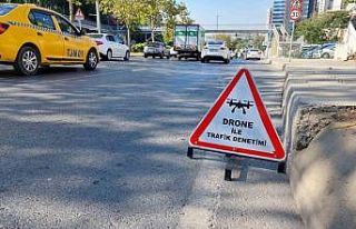 Şişli’de dron destekli trafik denetimi yapıldı,...