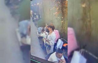 Şişli’de oyunculara taş çıkaran hırsız kamerada:...