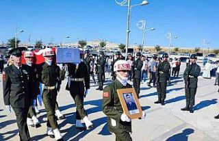 Sivas şehidini uğurladı