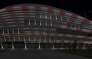 Sivasspor’un stadyumuna gece aydınlatması yapılıyor
