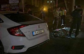 Siverek’te motosiklet ile otomobil çarpıştı:...