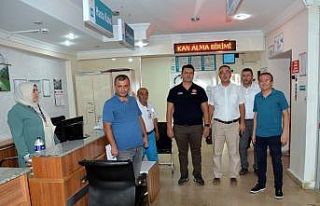 Sivrihisar’daki sağlık kuruluşlarını ziyaret...