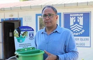 Sokak hayvanları için otomatik suluk