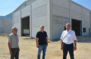 Söke’nin Lisanslı Deposu’nun yapımı devam...