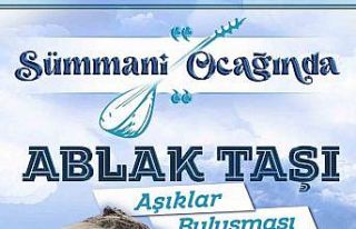 Sümmani Baba’nın memleketinde Aşıklar geçidi