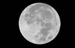 Süper mavi ay Isparta’da görüntülendi