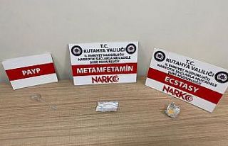Şüpheli şahsın üzerinde uyuşturucu bulundu