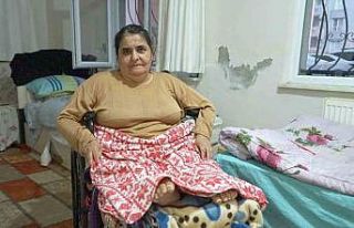 Tadilat sebebiyle evden çıkartılacak olan engelli...