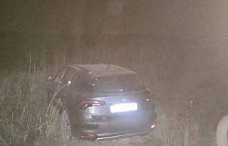 Tarım arazisine giren otomobilde 5 kişi yaralandı