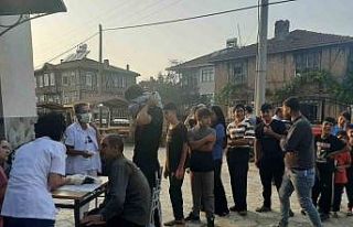 Tarım işçileri sağlık taramasından geçti