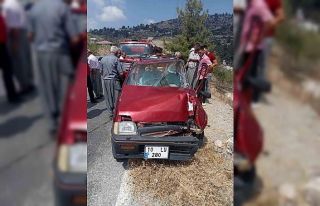 Tarsus’ta trafik kazasında 1 kişi yaralandı