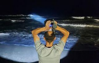 Tartıştığı hamile eşiyle denizde boğulma tehlikesi...