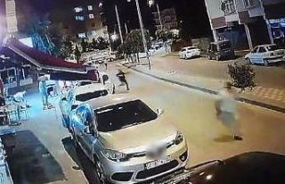 Tartıştığı kişileri tüfekle kovaladı