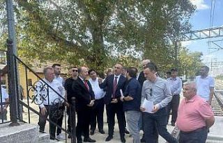 Tekirdağ Valisi Soytürk, Muratlı ilçesinde incelemelerde...