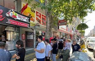 Tekirdağ’da bedava döner kuyruğu