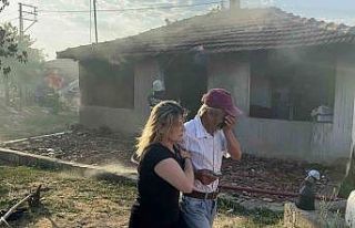 Tekirdağ’da müstakil ev yangında küle döndü