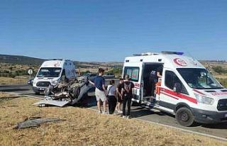 Tekirdağ’da trafik kazası: 4 yaralı