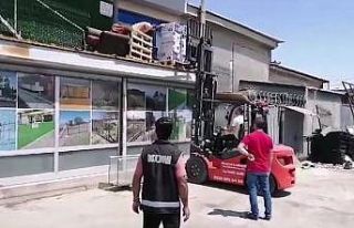 Tel örgü dükkanı sigara imalathanesi çıktı
