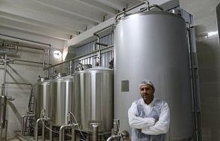 TKDK desteği ile kurduğu fabrikada süt reçeli...