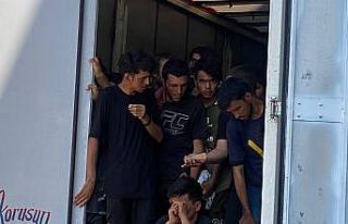 Tokat’ta 50 kaçak göçmen yakalandı