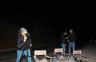 Tokat’ta meteor yağmurunu çekmek isteyen fotoğrafçılar...