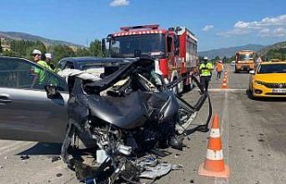 Tokat’ta trafik kazası; 1 kişi öldü, 1 kişi...