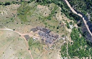 Torakçıların sanat eserleri, içten yanarak kazanç...