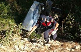 Trafik kazasında jandarmanın Kur’an-ı Kerim hassasiyeti