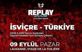 Türkiye - İsviçre maçının yıldızları, depremzedeler...