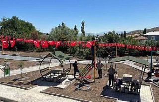 Türkiye’de bir ilk: 200 nüfuslu köye millet bahçesi...