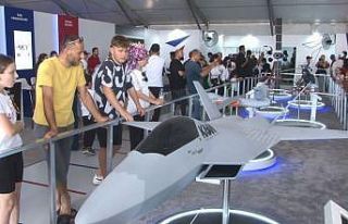 TUSAŞ’ın TEKNOFEST standına yoğun ilgi