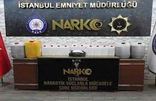 Ümraniye’de uyuşturucu operasyonu: 124 kilo metamfetamin...