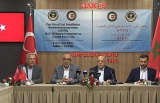 UNTM’den Hak-İş’e ziyaret