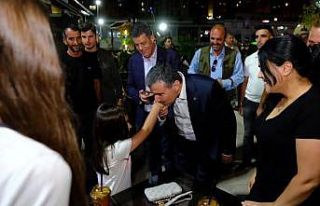 Vali Atay Şırnaklı esnaf ile mesaiye başladı