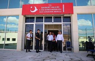 Vali Eldivan, Göçmen Geri Gönderme Merkezi’nde...