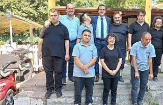 Vali Yardımcısı son ziyaretini kusursuz kafeye...